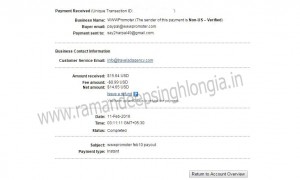 wwwpromoter payment proof